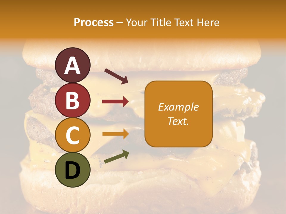 Yellow Gold Fast PowerPoint Template