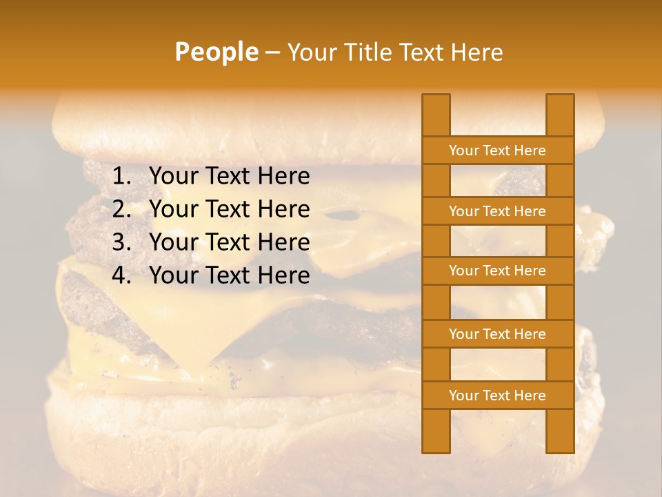 Yellow Gold Fast PowerPoint Template