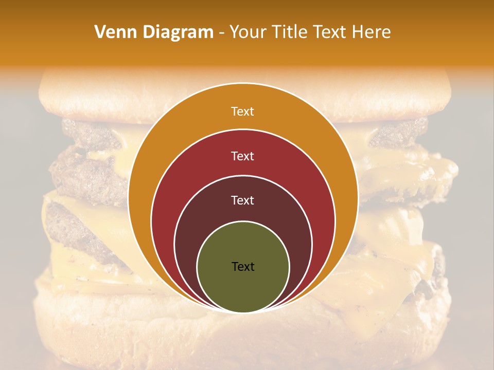 Yellow Gold Fast PowerPoint Template
