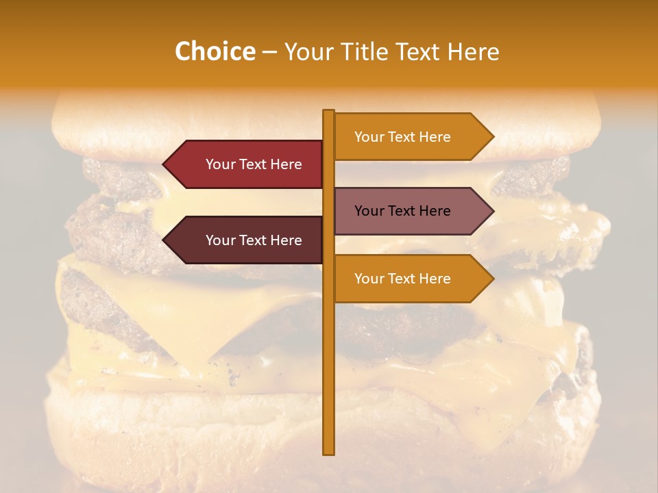 Yellow Gold Fast PowerPoint Template