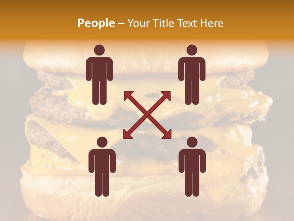 Yellow Gold Fast PowerPoint Template