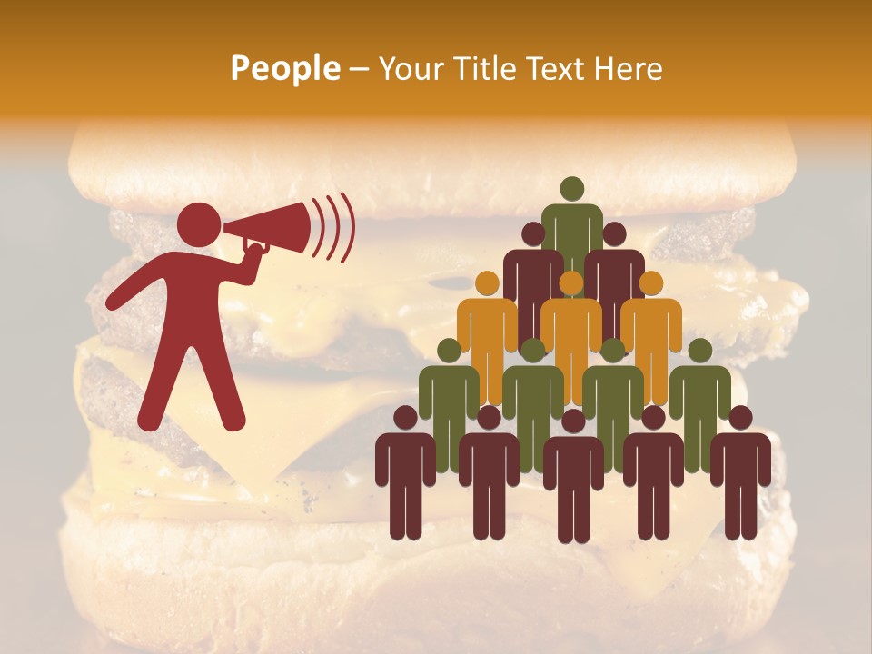 Yellow Gold Fast PowerPoint Template