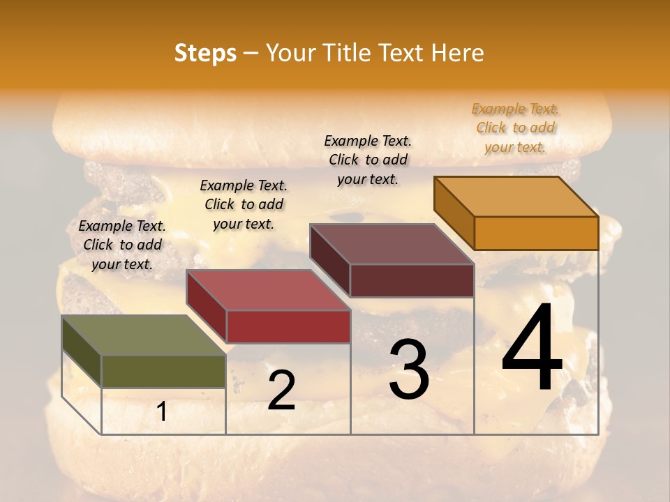 Yellow Gold Fast PowerPoint Template