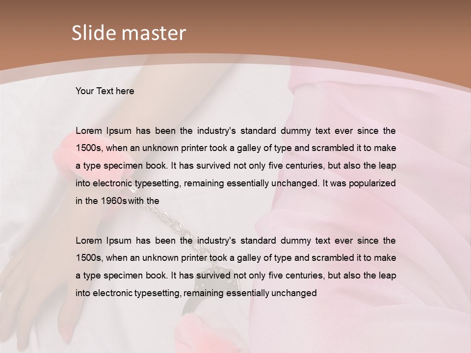 Elegant Kinky Romantic PowerPoint Template