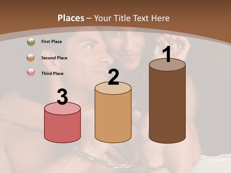 Sensual Love Mature  PowerPoint Template
