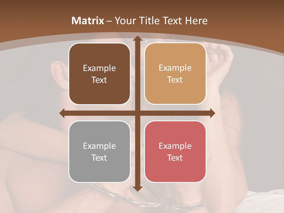 Sensual Love Mature  PowerPoint Template