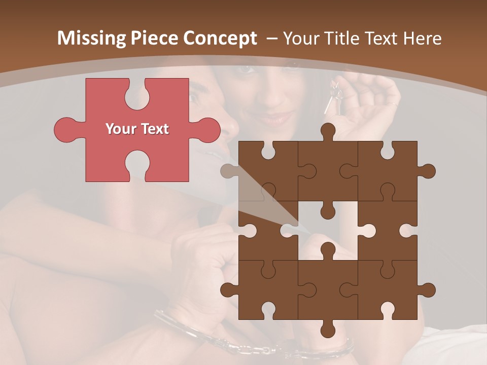 Sensual Love Mature  PowerPoint Template