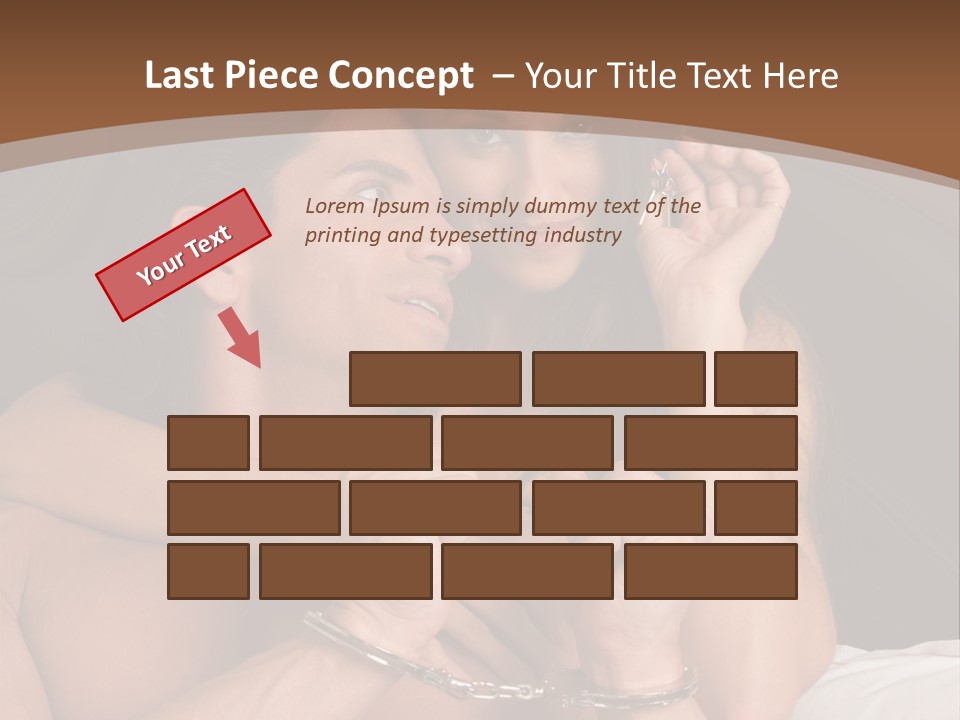 Sensual Love Mature  PowerPoint Template