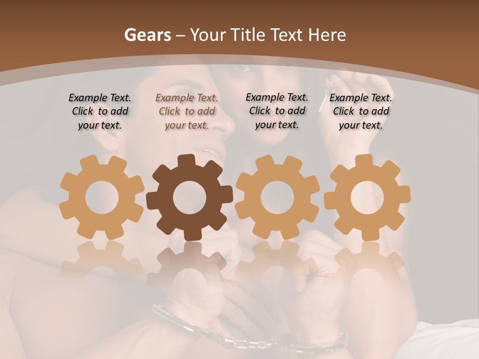 Sensual Love Mature  PowerPoint Template