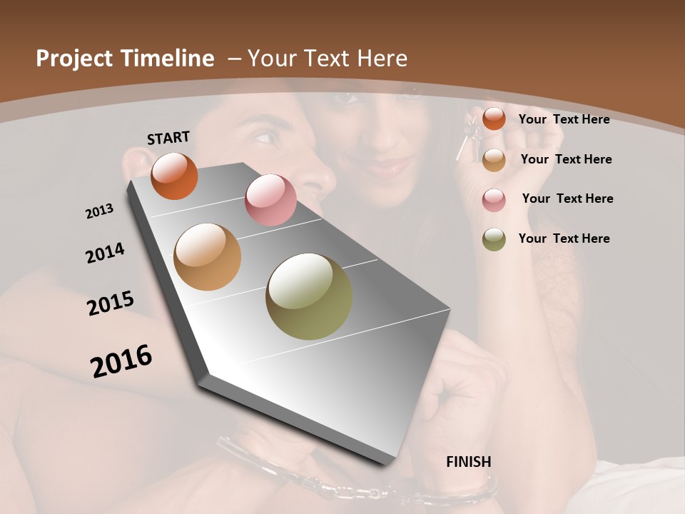 Sensual Love Mature  PowerPoint Template