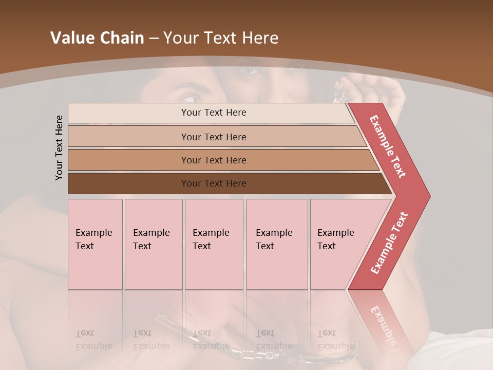 Sensual Love Mature  PowerPoint Template