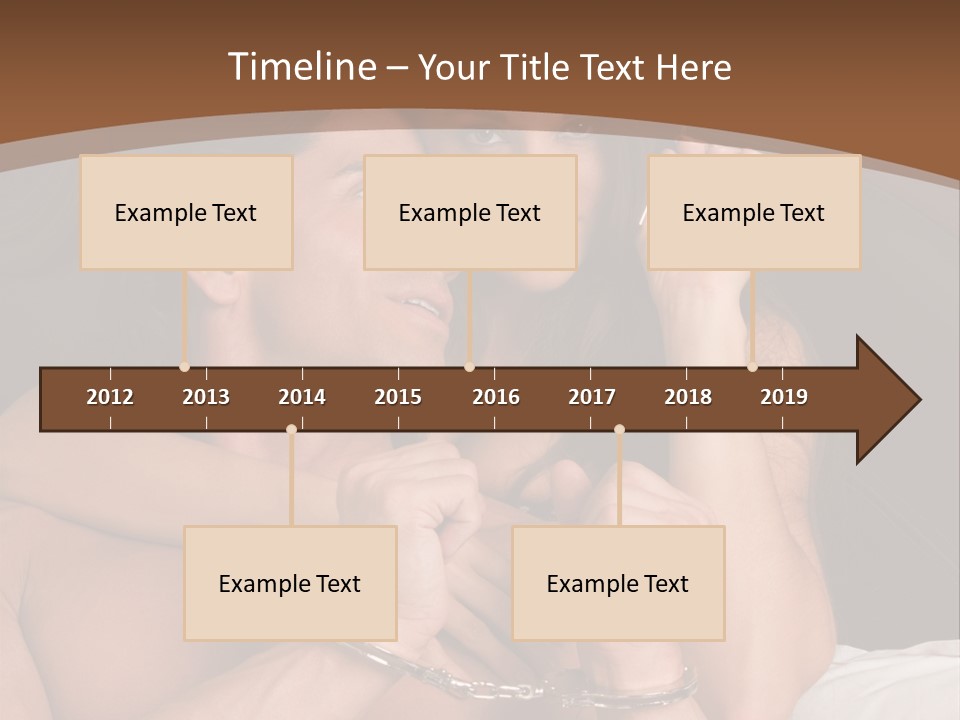 Sensual Love Mature  PowerPoint Template