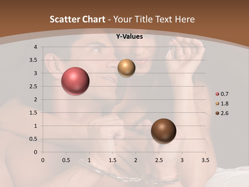 Sensual Love Mature  PowerPoint Template