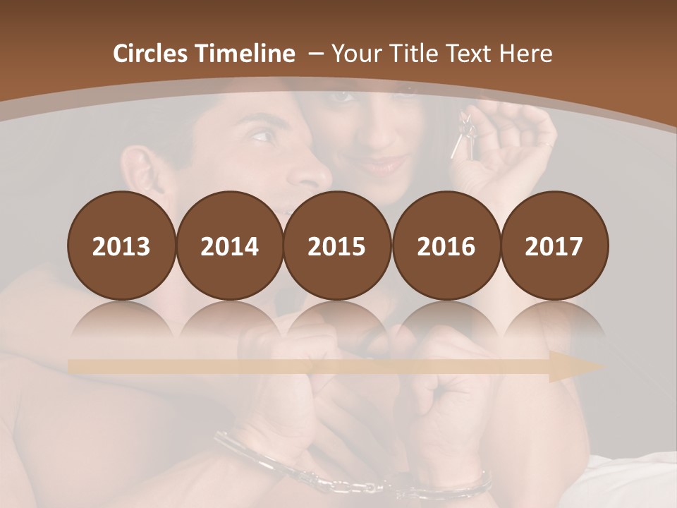 Sensual Love Mature  PowerPoint Template