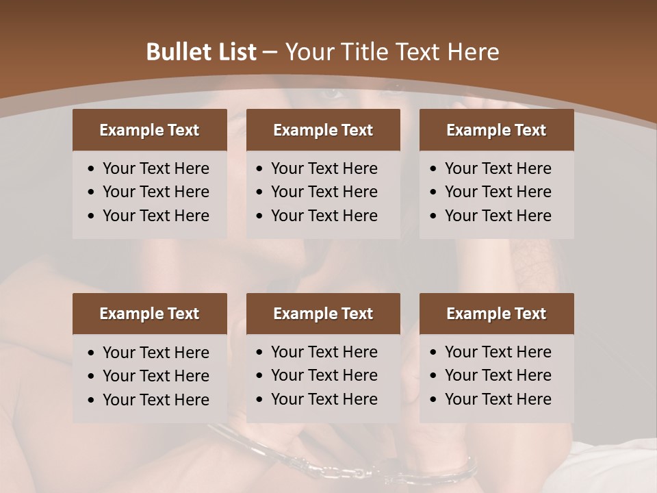 Sensual Love Mature  PowerPoint Template
