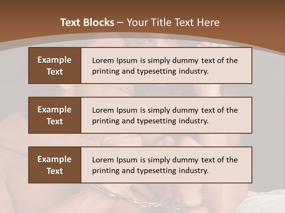 Sensual Love Mature  PowerPoint Template