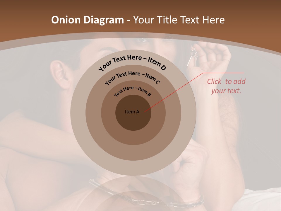 Sensual Love Mature  PowerPoint Template
