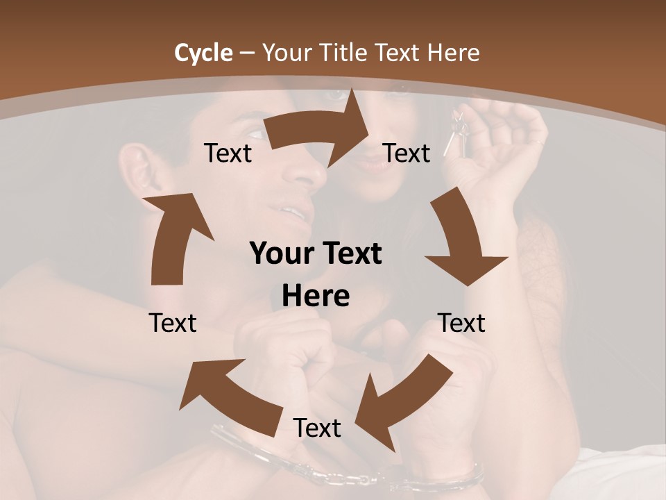 Sensual Love Mature  PowerPoint Template