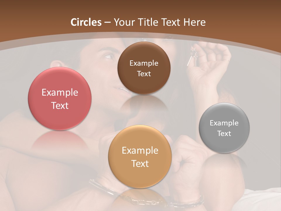 Sensual Love Mature  PowerPoint Template