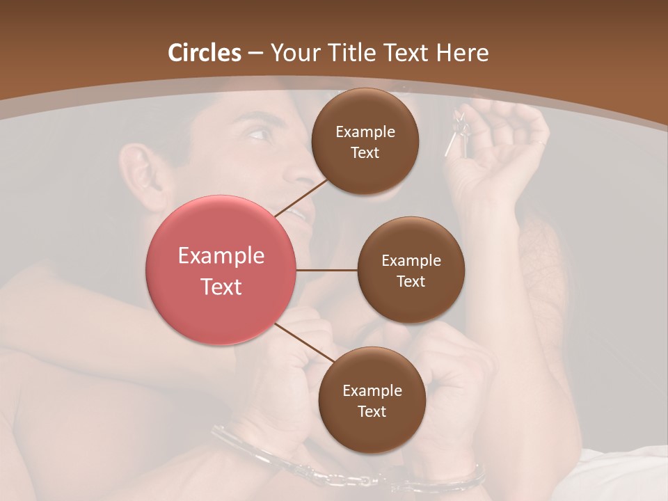 Sensual Love Mature  PowerPoint Template
