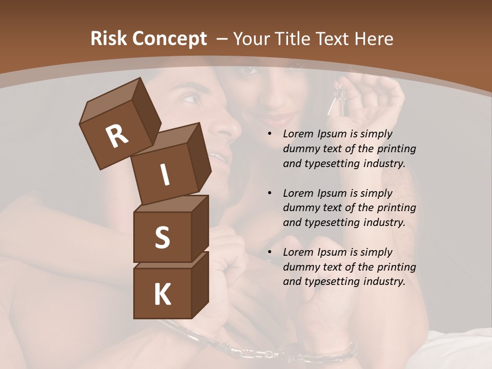 Sensual Love Mature  PowerPoint Template