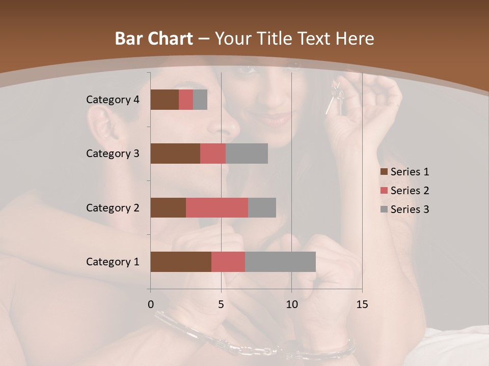 Sensual Love Mature  PowerPoint Template