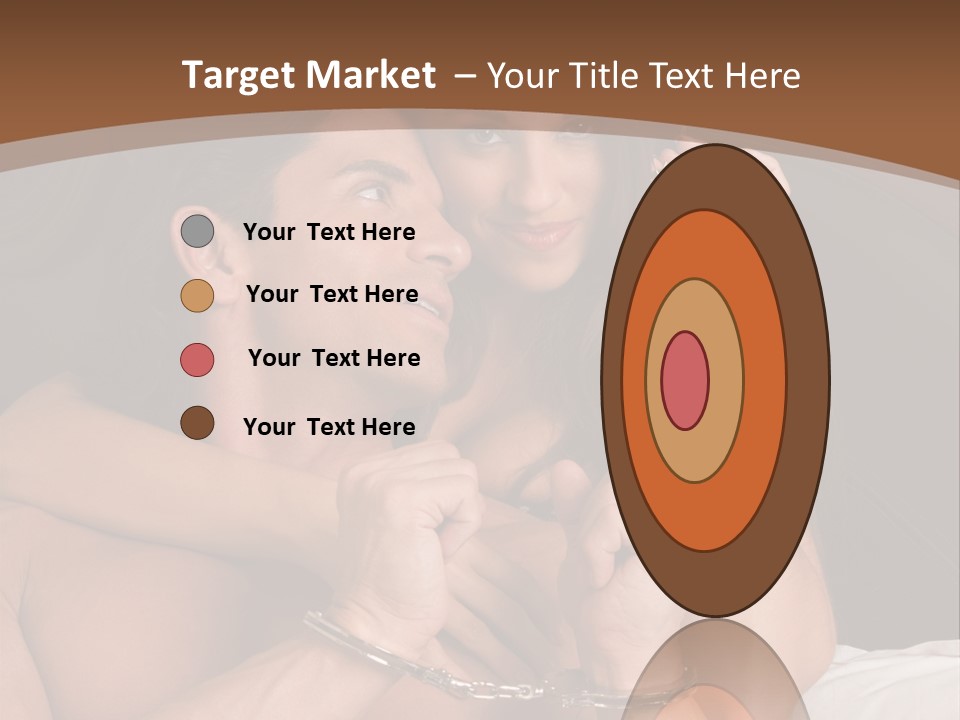 Sensual Love Mature  PowerPoint Template