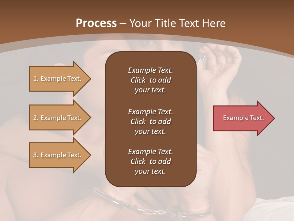 Sensual Love Mature  PowerPoint Template