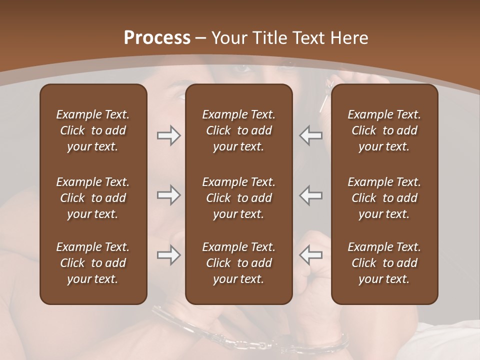 Sensual Love Mature  PowerPoint Template
