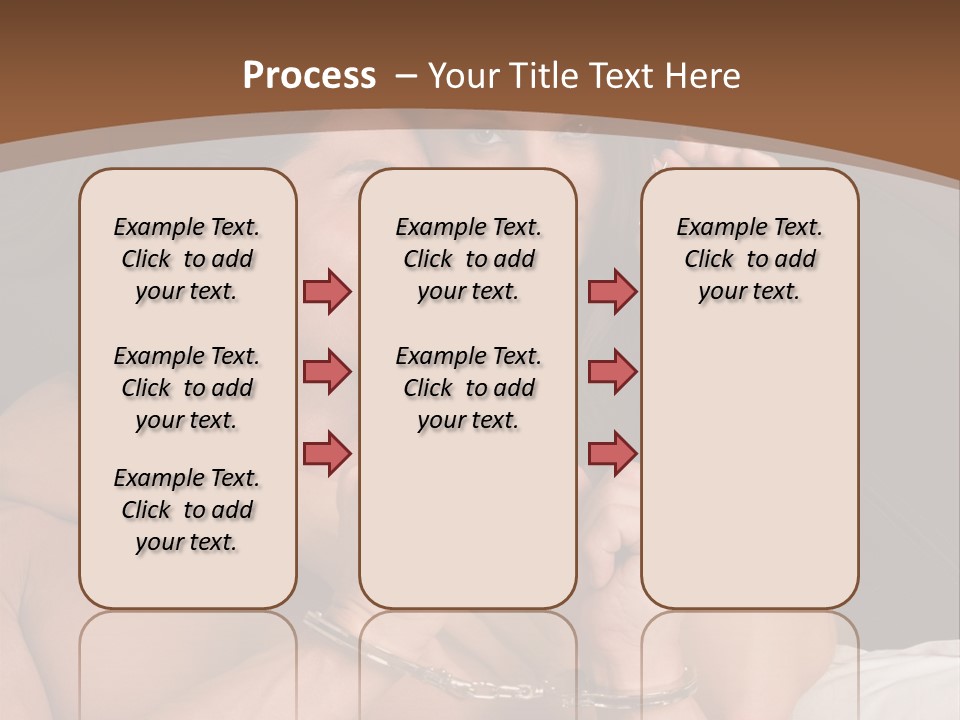 Sensual Love Mature  PowerPoint Template