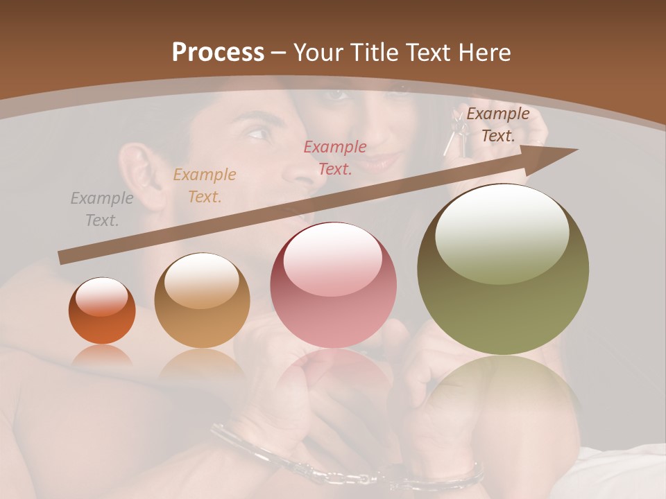 Sensual Love Mature  PowerPoint Template