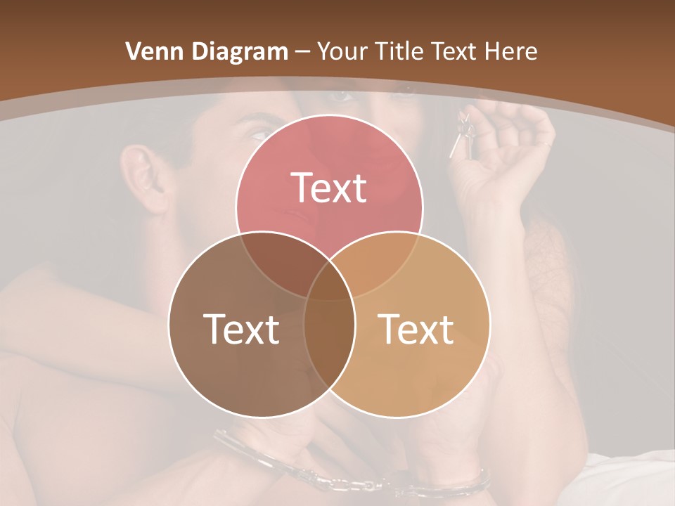 Sensual Love Mature  PowerPoint Template