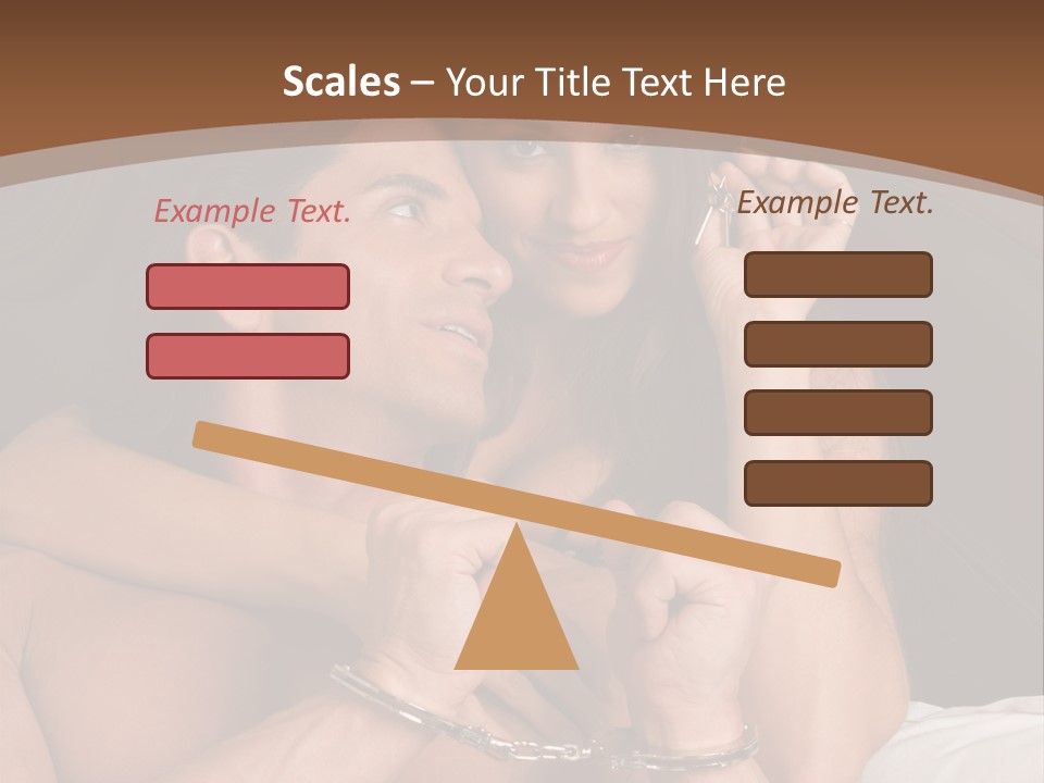 Sensual Love Mature  PowerPoint Template