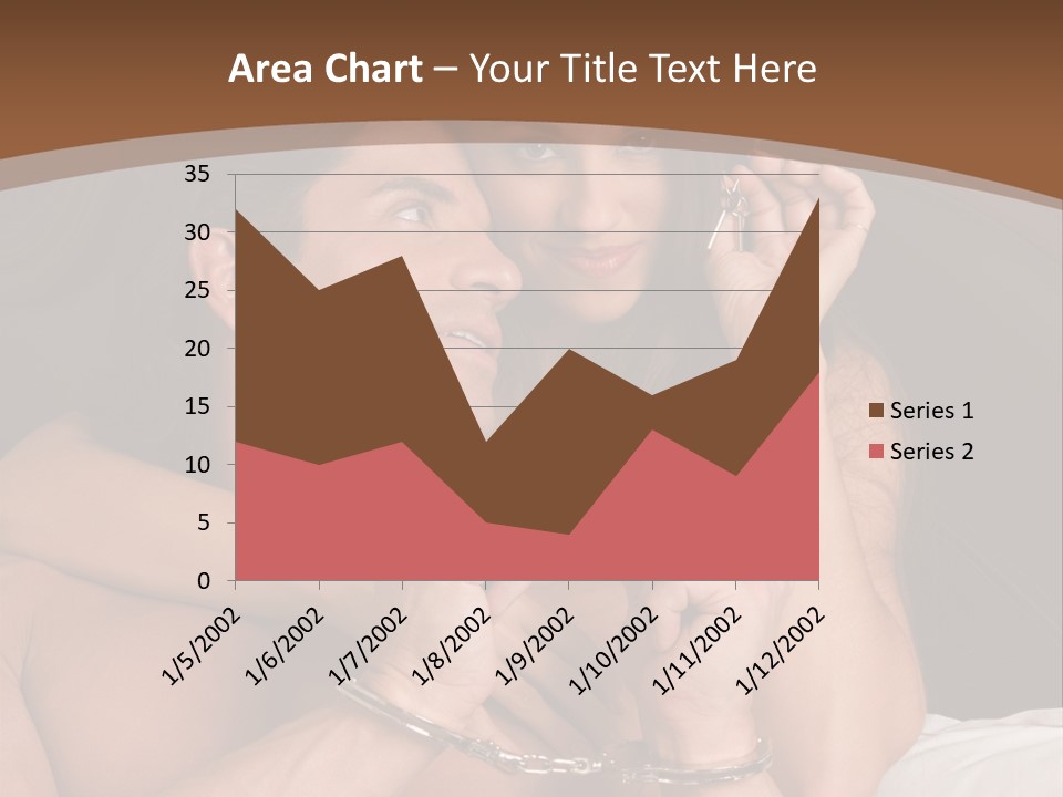 Sensual Love Mature  PowerPoint Template