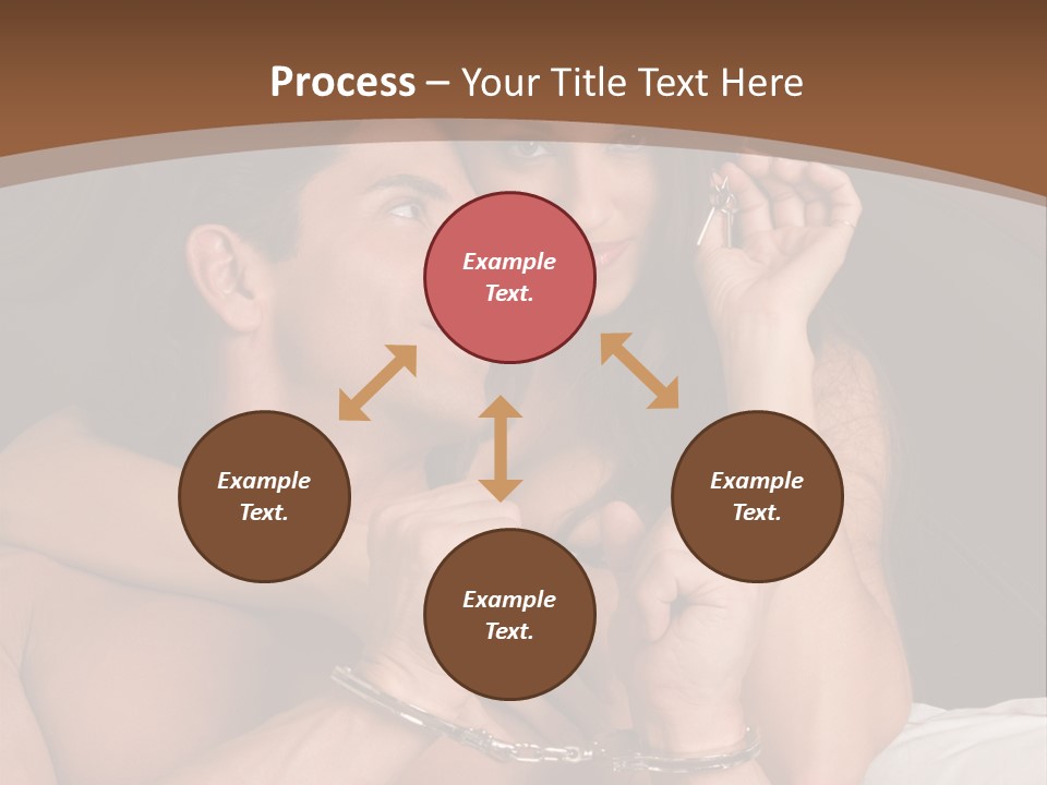 Sensual Love Mature  PowerPoint Template