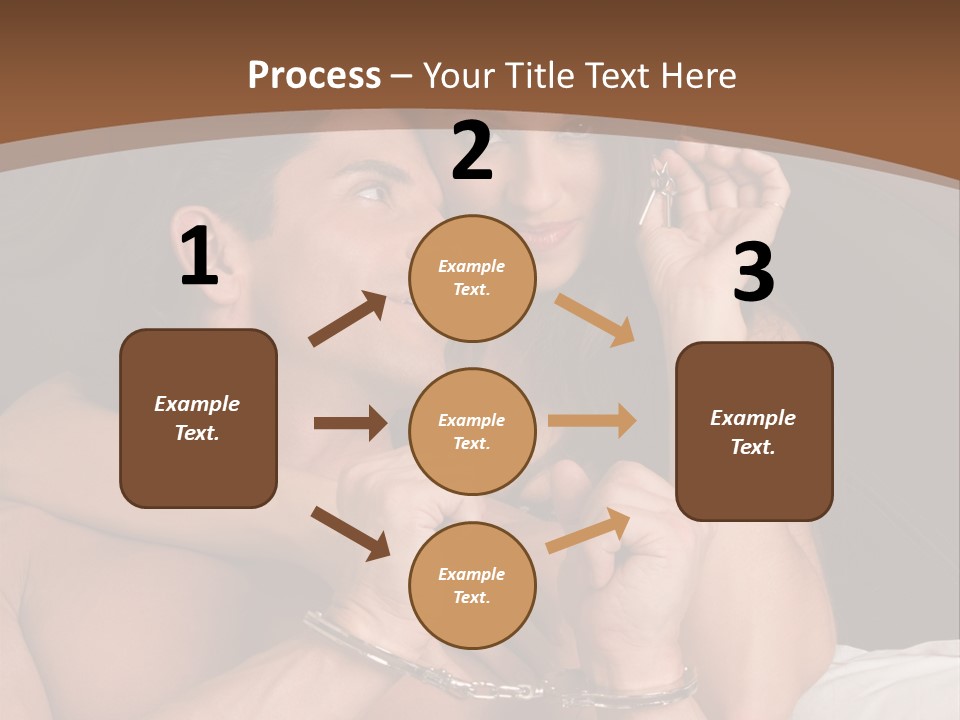 Sensual Love Mature  PowerPoint Template
