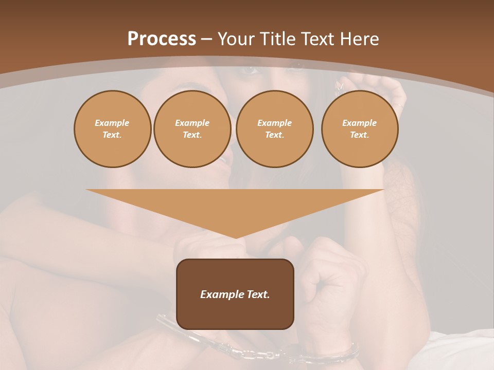 Sensual Love Mature  PowerPoint Template