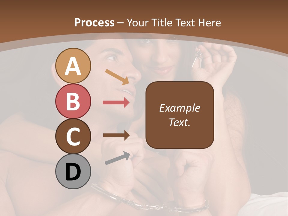 Sensual Love Mature  PowerPoint Template
