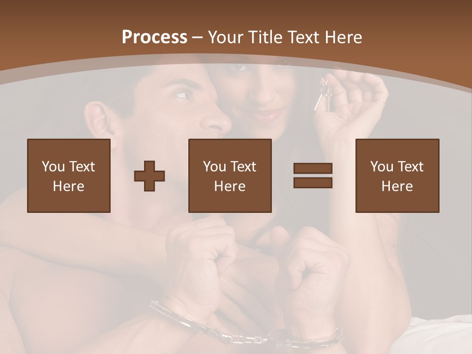 Sensual Love Mature  PowerPoint Template