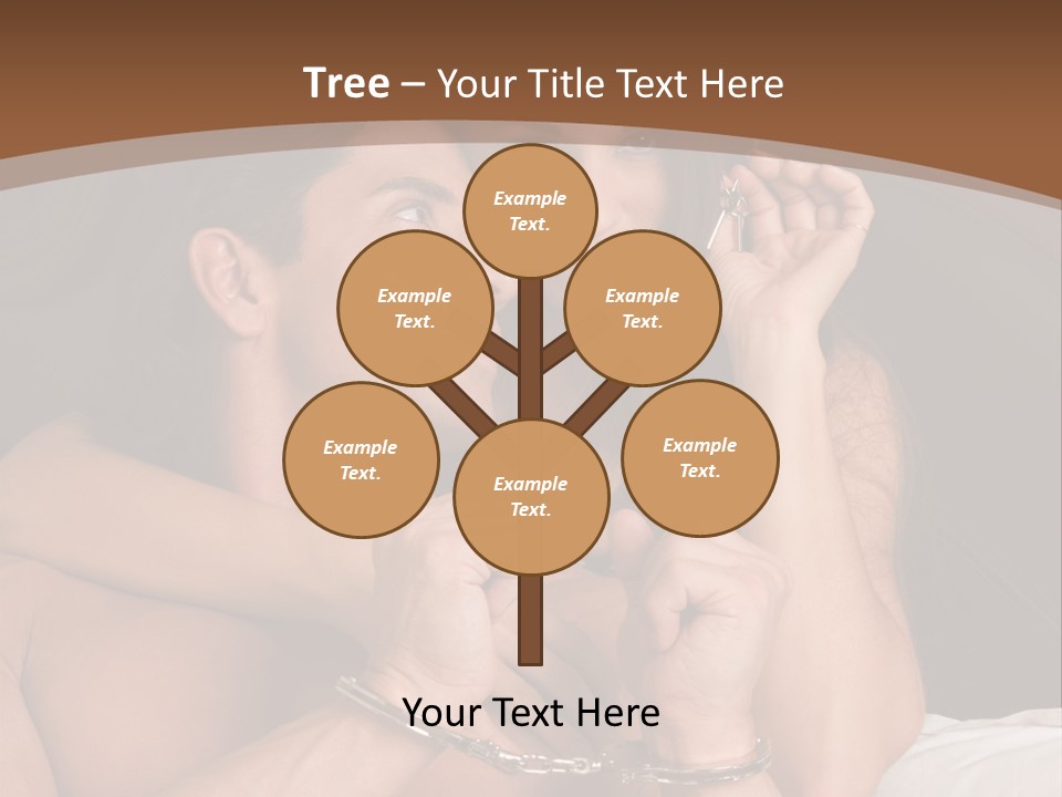 Sensual Love Mature  PowerPoint Template