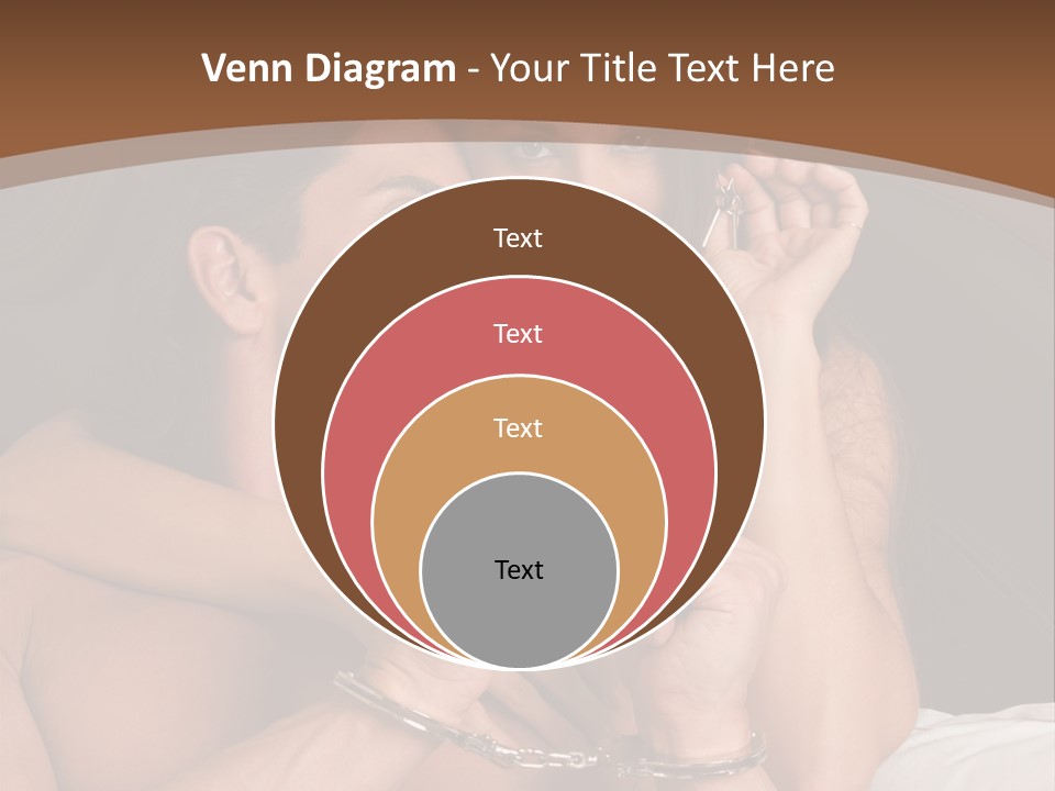 Sensual Love Mature  PowerPoint Template