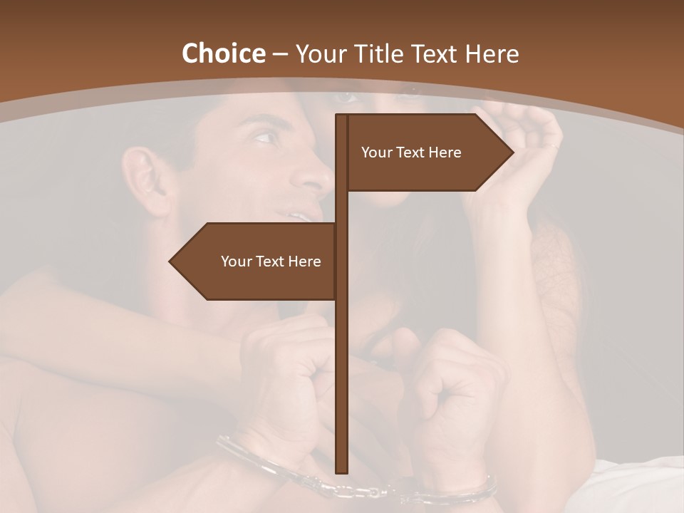 Sensual Love Mature  PowerPoint Template