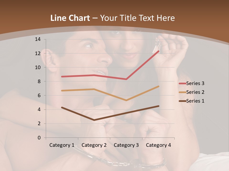 Sensual Love Mature  PowerPoint Template