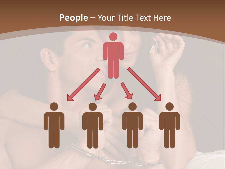 Sensual Love Mature  PowerPoint Template