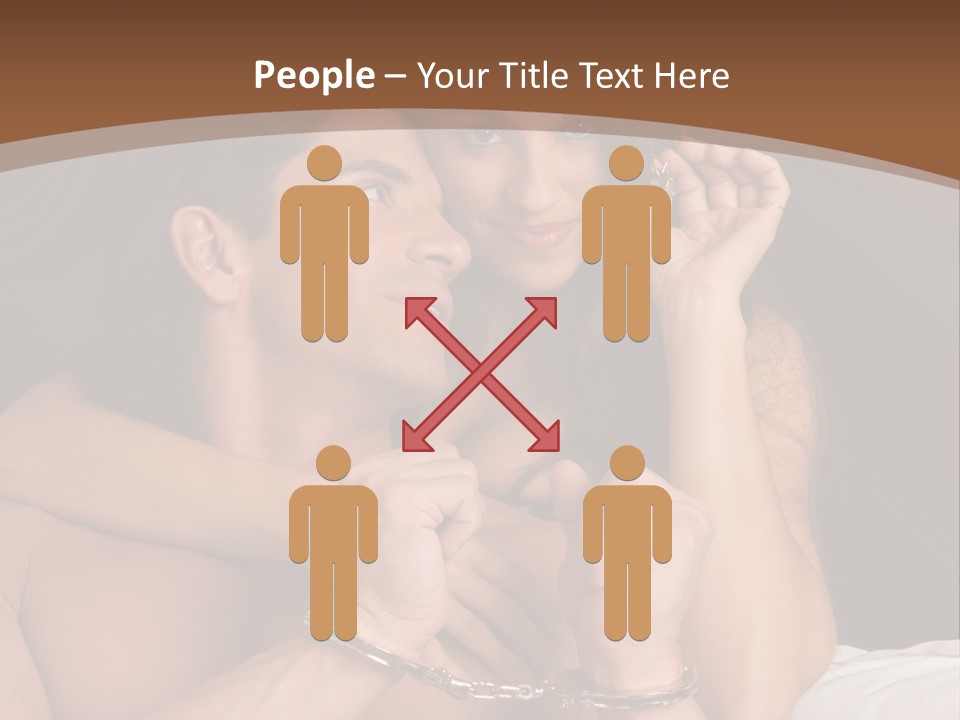 Sensual Love Mature  PowerPoint Template