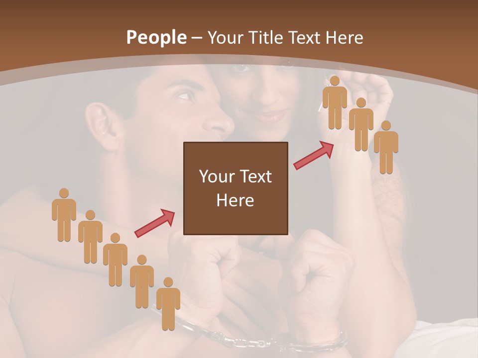 Sensual Love Mature  PowerPoint Template
