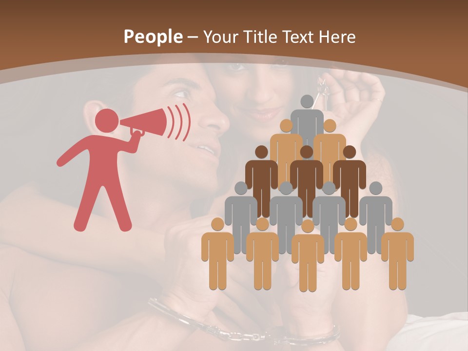 Sensual Love Mature  PowerPoint Template
