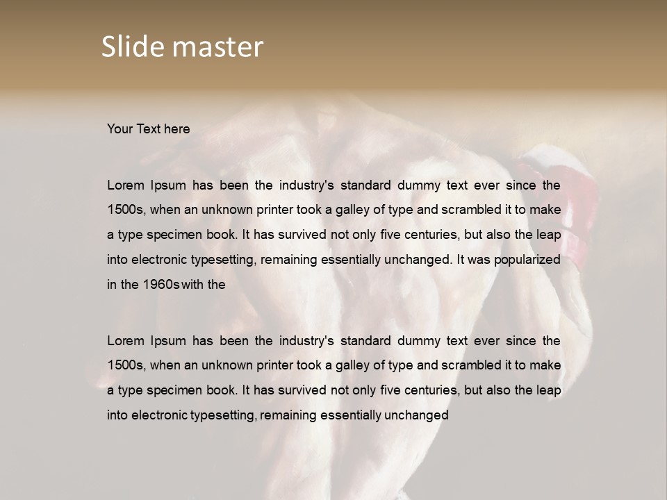 Colori Colore Pittore PowerPoint Template