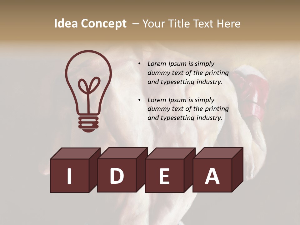 Colori Colore Pittore PowerPoint Template