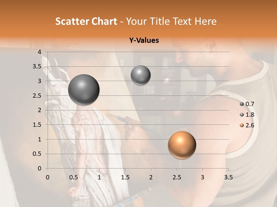Cavalletto Pennello Uno PowerPoint Template